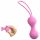 Love to Love Joia - duo di geisha balls in silicone (rosa)