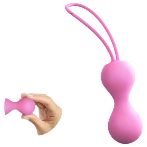 Love to Love Joia - duo di geisha balls in silicone (rosa)