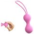 Love to Love Joia - duo di palline geisha in silicone (rosa)