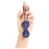 Duo di palline geisha in silicone antiallergico Love to Love Joia (blu) 