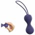 Duo di palline geisha in silicone antiallergico Love to Love Joia (blu) 