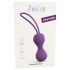 Love to Love Joia - duo di palline geisha in silicone (viola)