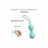 Love to Love Joia - duo di palline geisha in silicone (menta)