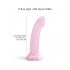 Dildo Stellato con Base e Ventosa - Starlight Rosa 