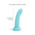 Dildo Crepuscolo Stellato con Base e Ventosa - Turchese 