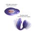 Wonderlover - vibratore punto G con stimolatore clitorideo (viola metallizzato)