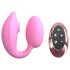 Love to Love Wonderlover - vibratore punto G con stimolatore clitorideo (rosa)