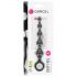 Catena Anale Deep Feel in Silicone - Perle Graduali per Piacere Anale (Nero) 