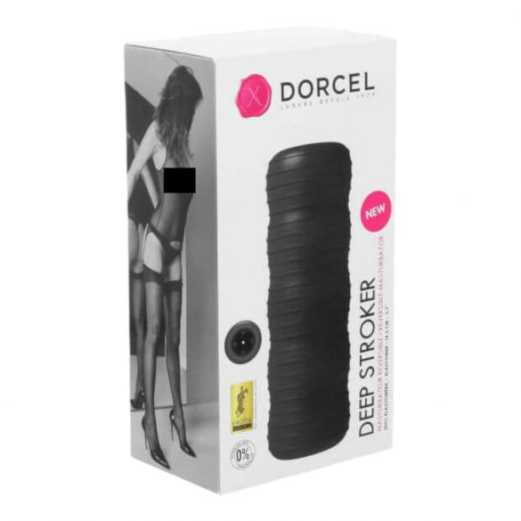 Stroker Profondo Dorcel - masturbatore maschile nero 