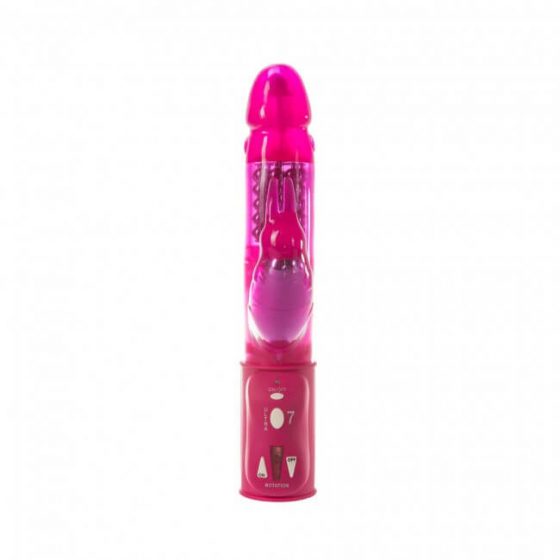 Coniglio Orgasmico Dorcel - vibratore con stimolatore clitorideo (rosa)