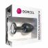 Plug Anale Dorcel Geisha Diamond M con Pietra Bianca - Nero 