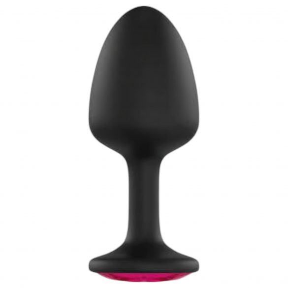 Plug Anale Dorcel Geisha Ruby M con Gemma Rosa - Dildo Anale Nero 