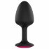 Plug Anale Dorcel Geisha Ruby M con Gemma Rosa - Dildo Anale Nero 