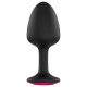 Plug Anale Dorcel Geisha Ruby M con Gemma Rosa - Dildo Anale Nero 