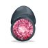 Dorcel Geisha Plug Ruby M - plug anale con pietra rosa (nero)