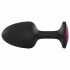 Plug Anale Dorcel Geisha Ruby M con Gemma Rosa - Dildo Anale Nero 