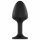 Dorcel Geisha Plug Diamond XL - plug anale con pietra bianca (nero)