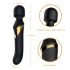 Dorcel Orgasmi Doppi Oro - Vibratore Massaggiatore Ricaricabile 2in1 (Nero) 