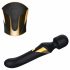 Dorcel Orgasmi Doppi Oro - Vibratore Massaggiatore Ricaricabile 2in1 (Nero) 