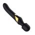 Dorcel Orgasmi Doppi Oro - Vibratore Massaggiatore Ricaricabile 2in1 (Nero) 