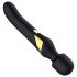 Dorcel Orgasmi Doppi Oro - Vibratore Massaggiatore Ricaricabile 2in1 (Nero) 