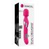 Dorcel Orgasmi Doppi - vibratore massaggio ricaricabile 2in1 (rosa) 