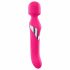 Dorcel Orgasmi Doppi - vibratore massaggio ricaricabile 2in1 (rosa) 