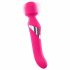 Dorcel Orgasmi Doppi - vibratore massaggio ricaricabile 2in1 (rosa) 