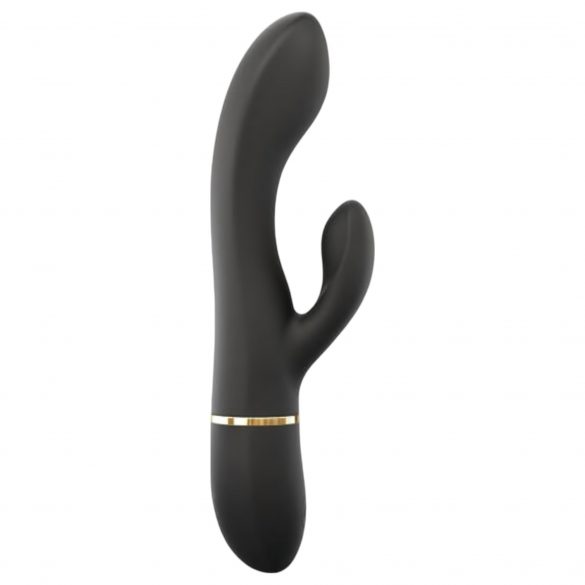 Vibratore Rabbit Glam Dorcel con stimolatore clitorideo e ricaricabile (nero) 