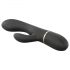 Vibratore Rabbit Glam Dorcel con stimolatore clitorideo e ricaricabile (nero) 