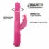 Vibratore con Stimolatore Clitorideo Ricaricabile Baby Rabbit 2.0 Dorcel (Rosa) 