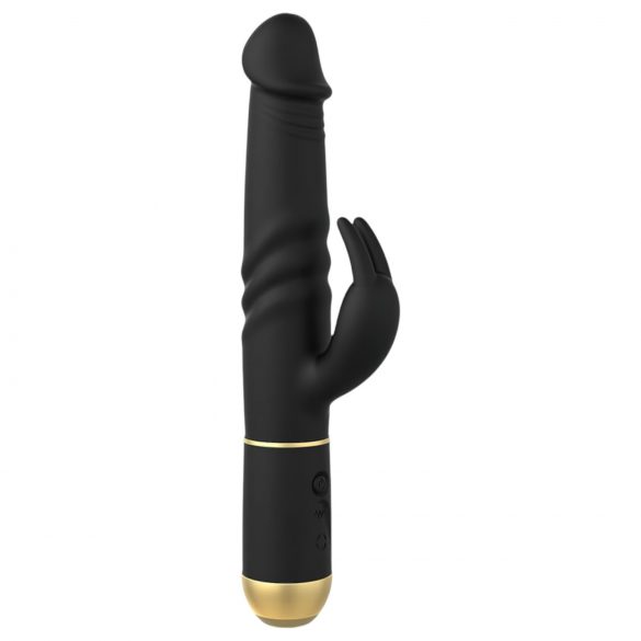 Dorcel Furious Rabbit 2.0 - Vibratore con braccio clitorideo (nero)