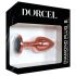 Dorcel Diamond Plug S - plug anale in alluminio - piccolo (oro rosa)