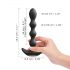 Dorcel Flexi Balls - vibratore anale flessibile e ricaricabile (nero)