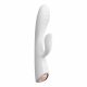 Vibratore Rabbit Flessibile e Riscaldante Dorcel con Stimolatore per Clitoride Ricaricabile (Bianco) 