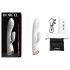 Dorcel Flexi Rabbit - vibratore con braccio flessibile riscaldante per il clitoride (bianco)