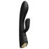 Dorcel Flexi Rabbit - Vibratore nero con braccio clitorideo riscaldante