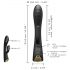 Dorcel Flexi Rabbit - Vibratore nero con braccio clitorideo riscaldante