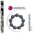 Dorcel Maximize - anello fallico in silicone con texture (grigio)