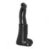 Dildo Toro - fallico in silicone di toro - 25cm (nero) 