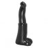 Dildo Toro - fallico in silicone di toro - 25cm (nero) 