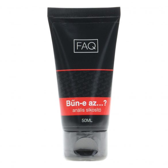 FAQ - È peccato? Lubrificante anale (50ml) 