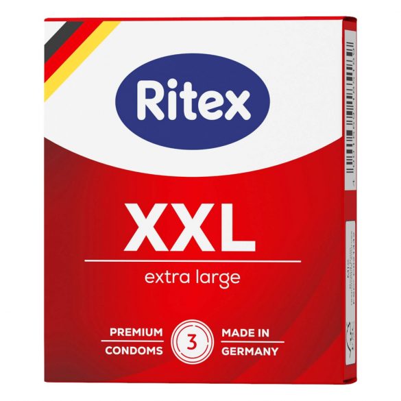 Preservativi RITEX - Super XL Extra Lubrificati (3 pezzi) 