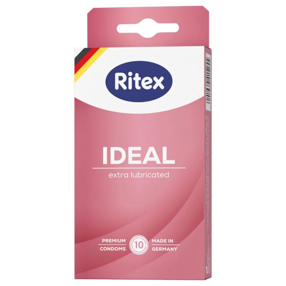 Certainly! The translation from Hungarian to Italian for the product name "RITEX Ideal - óvszer (10db)" is "RITEX Ideal - preservativi (10 pezzi)".
