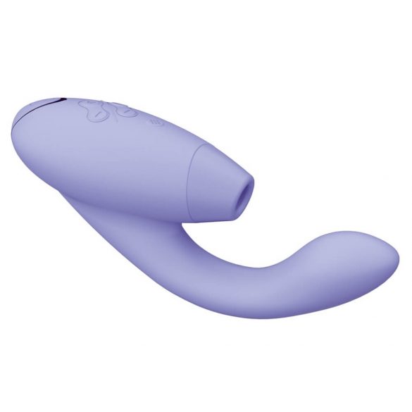 Garanzia 100% di Orgasmo Womanizer Duo 2 - Stimolatore del Punto G e Clitorideo Impermeabile (viola) 