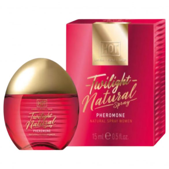 Parfum Naturale HOT Twilight Senza Profumo con Feromoni per Donna (15ml) 