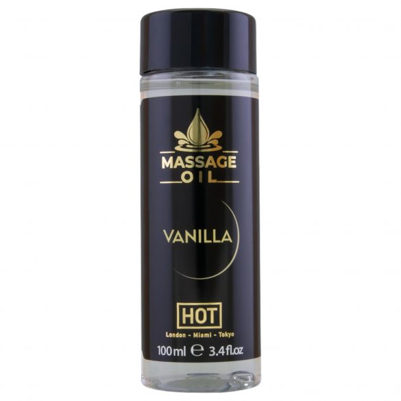 Olio massaggio per la cura della pelle alla vaniglia HOT (100 ml) 