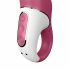 Ippopotamo Carezze Satisfyer - Vibratore ricaricabile e impermeabile (magenta) 