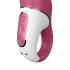 Satisfyer Petting Hippo - vibratore impermeabile a batteria (magenta)