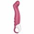 Ippopotamo Carezze Satisfyer - Vibratore ricaricabile e impermeabile (magenta) 